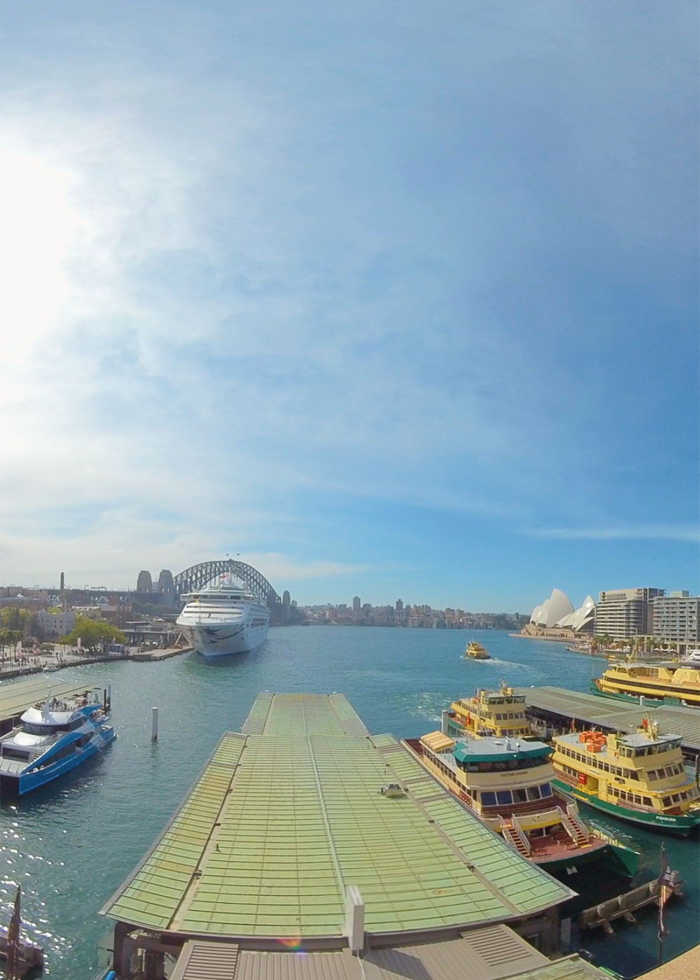 Circular Quay Timelapse portrait